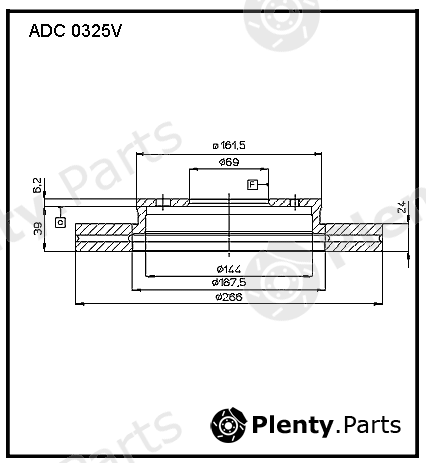  ALLIED NIPPON part ADC0325V Replacement part