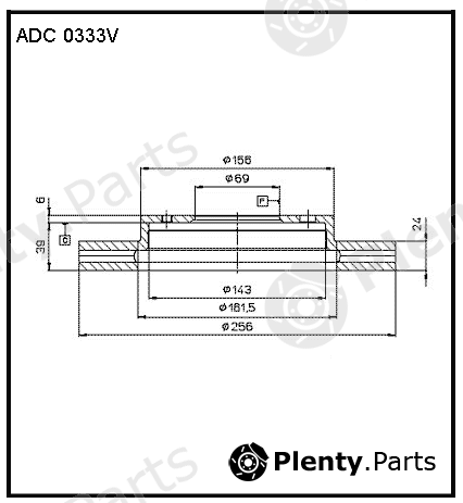  ALLIED NIPPON part ADC0333V Replacement part
