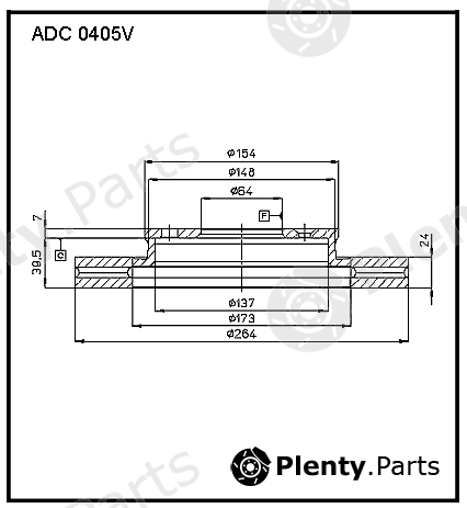  ALLIED NIPPON part ADC0405V Replacement part