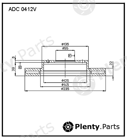  ALLIED NIPPON part ADC0412V Replacement part