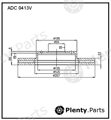  ALLIED NIPPON part ADC0413V Replacement part