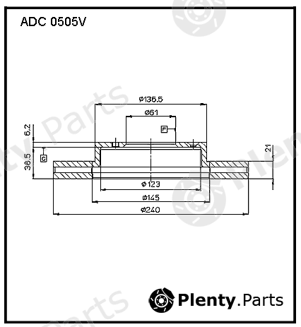 ALLIED NIPPON part ADC0505V Replacement part