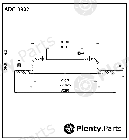  ALLIED NIPPON part ADC0902 Replacement part