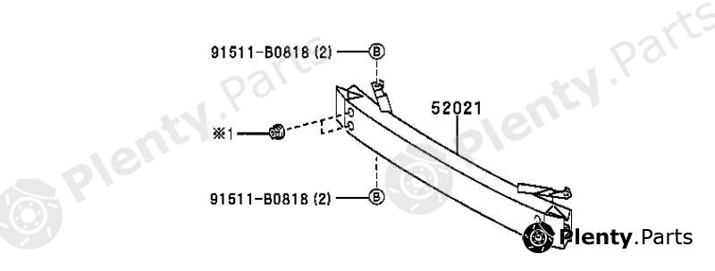  BODY PARTS part TY280000R-0000 (TY280000R0000) Replacement part