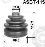  ASVA part ASBT115 Bellow Set, drive shaft