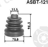  ASVA part ASBT121 Bellow Set, drive shaft