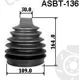  ASVA part ASBT136 Bellow Set, drive shaft