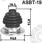  ASVA part ASBT19 Bellow Set, drive shaft