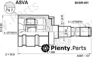  ASVA part BX5IR-001 (BX5IR001) Replacement part