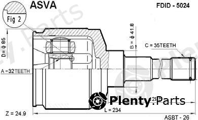  ASVA part FDID5024 Replacement part