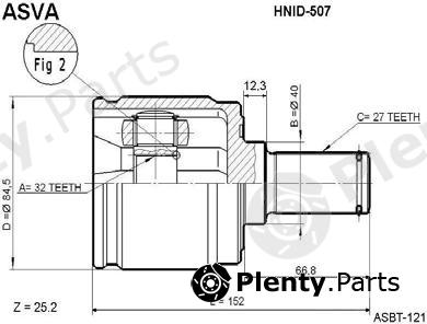  ASVA part HNID507 Replacement part