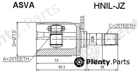  ASVA part HNILJZ Replacement part