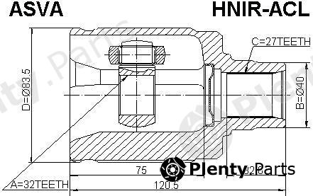  ASVA part HNIR-ACL (HNIRACL) Replacement part