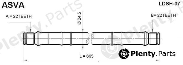  ASVA part LDSH-07 (LDSH07) Replacement part
