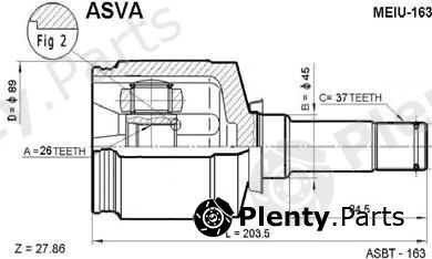  ASVA part MEIU163 Replacement part