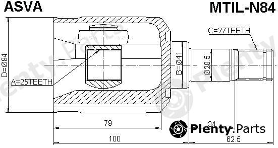  ASVA part MTILN84 Replacement part