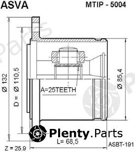  ASVA part MTIP5004 Joint Kit, drive shaft