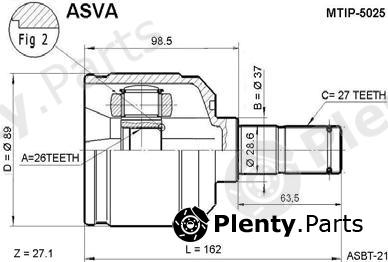  ASVA part MTIP5025 Replacement part