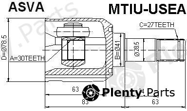  ASVA part MTIUUSEA Replacement part