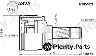  ASVA part MZID5022 Replacement part