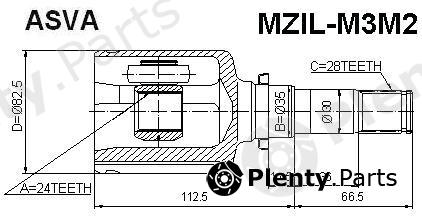  ASVA part MZILM3M2 Replacement part