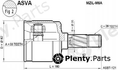  ASVA part MZILM6A Replacement part