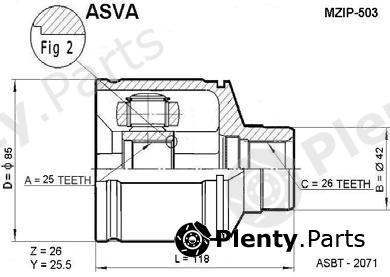  ASVA part MZIP503 Replacement part