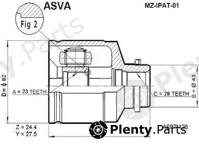  ASVA part MZ-IPAT-01 (MZIPAT01) Replacement part