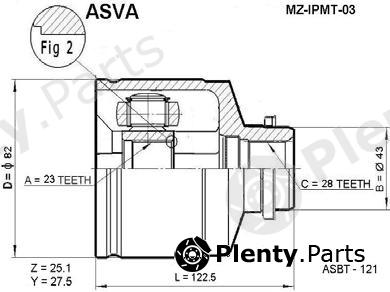  ASVA part MZ-IPMT-03 (MZIPMT03) Replacement part