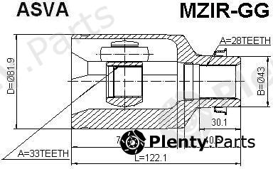  ASVA part MZIRGG Replacement part