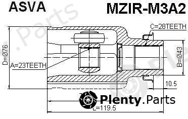  ASVA part MZIRM3A2 Joint Kit, drive shaft