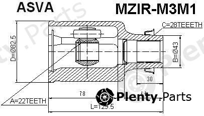  ASVA part MZIRM3M1 Joint Kit, drive shaft