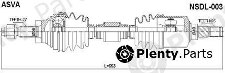  ASVA part NSDL003 Replacement part