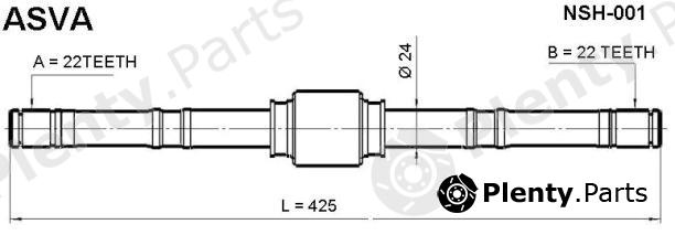  ASVA part NSH001 Replacement part