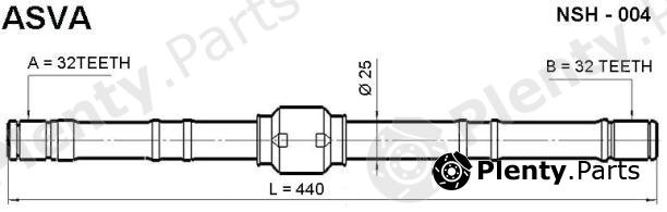  ASVA part NSH004 Replacement part