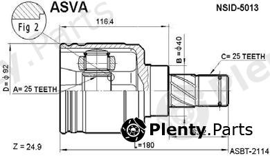  ASVA part NSID5013 Replacement part