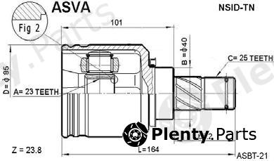  ASVA part NSIDTN Replacement part