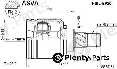  ASVA part NSILEP20 Replacement part