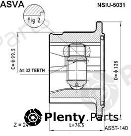  ASVA part NSIU5031 Replacement part