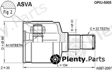  ASVA part OPIU-5005 (OPIU5005) Replacement part