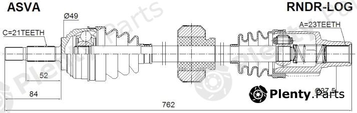  ASVA part RNDR-LOG (RNDRLOG) Replacement part