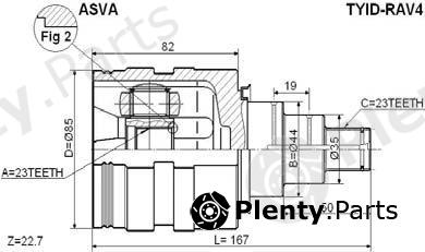  ASVA part TYIDRAV4 Replacement part