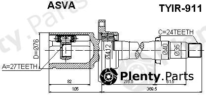  ASVA part TYIR911 Replacement part