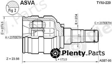  ASVA part TYIU220 Replacement part