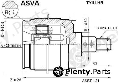  ASVA part TYIUHR Replacement part
