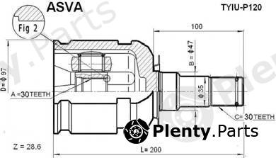  ASVA part TYIUP120 Replacement part