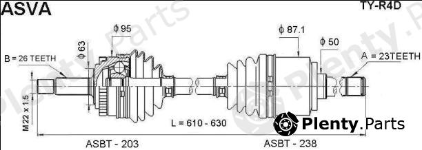  ASVA part TYR4D Replacement part