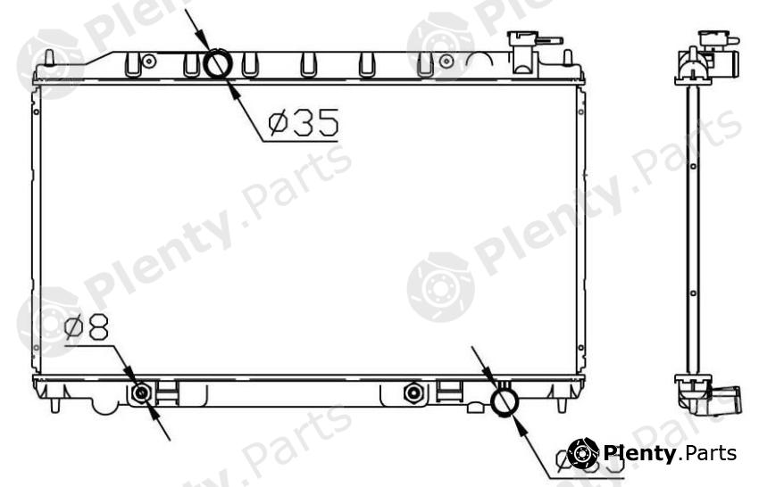  BODY PARTS part NNTEN04-911 (NNTEN04911) Replacement part