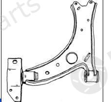  BODY PARTS part VWGLF03-810-L (VWGLF03810L) Replacement part