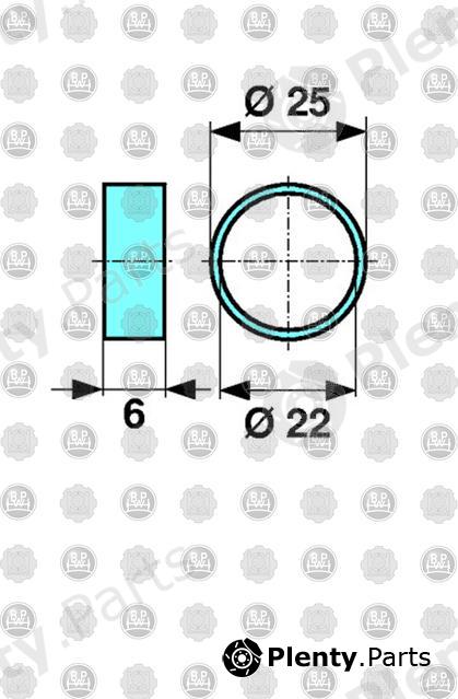 Genuine BPW part 03.112.00.43.0 (0311200430) Replacement part